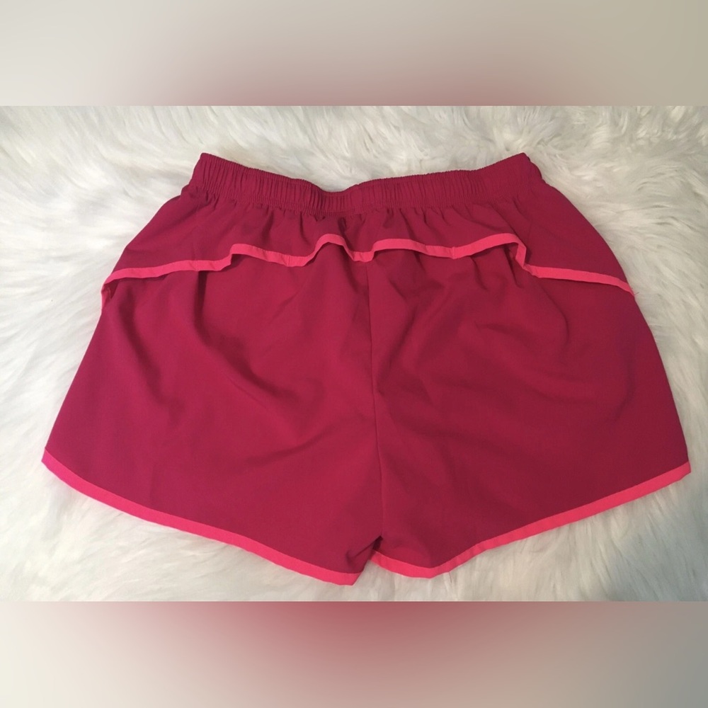 Womens Champion Duo Dry Workout Active Shorts Size Medium Pink - Picture 5 of 6